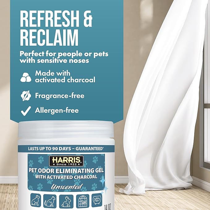 Harris Pet Odor Eliminating Gel -Unscented