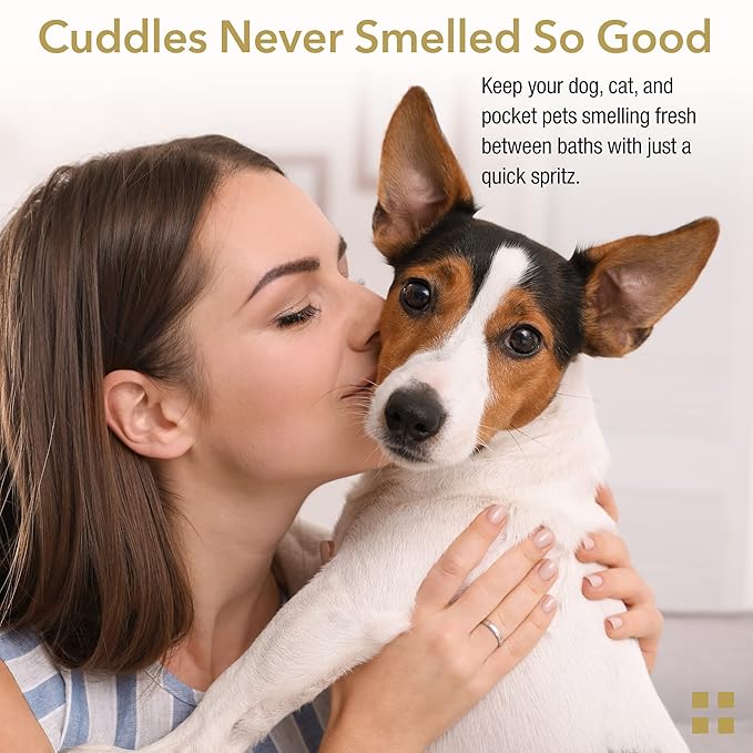 Animal Pharmaceuticals Pet Deodorizing Body Spray - Sweet Sugar Cookie Scent - Mild Long-Lasting Dog Body Spray and Cat Cologne - Formulated for Smelly Dogs and Cats - 8 Fluid Ounces
