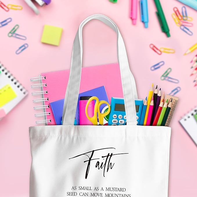 Grace Yonks Cute Canvas Tote Bag – Aesthetic Large Reusable Bag