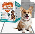 ASPCA - Scented Puppy Pads | Extra Absorbent Dog Training Pads for Cats & Dogs | Leak-Proof Layers | Odor Control & Quick-Dry | Non-Slip & Tear-Resistant | Travel Friendly | Pack of 150 | Size 22"x22'