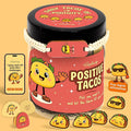 Stofinity Positive Taco Gifts For Birthday- Funny Affirmation Cards For Teen Girl Gift Trendy Stuff, Unique Coworker Christmas Gifts For Women Friend, Thanksgiving Basket Gift For Teacher