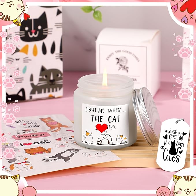 Cat Gifts for Women, Cat Lover Gifts for Women, Mothers Day Gift for Cats Lovers, Cats Themed Gift