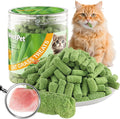 Freeze-Dried Raw Cat Treats for Dental Health & Hairball Control - Natural Chicken & Egg Yolk with Cat Grass - Lickable Snacks for Kittens & Adult Cats - Promotes Skin & Coat Care 3.24oz