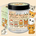 Positive Catmas Jar – 60 Affirmation Cards for Anxiety & Self Care, Gifts for People Who Love Cats, Cat Gifts for Women, Teens, Friends, Sisters, Emotional Support Cats, Christmas Gift Ideas Stocking Stuffers