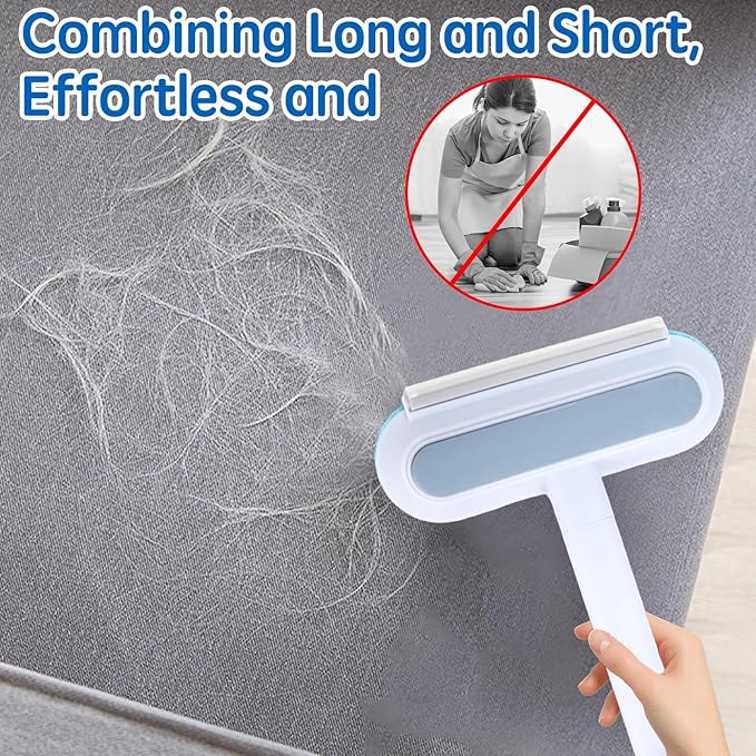 2pack Pet Hair Remover, Dog Hair Remover Glove with Cat Hair Remover Brush for Couch, Reusable Washable Lint Cleaner Brush Hairs Removal Tool for Furniture Clothing Bedsheets Carpets