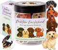 Miarita Positive Dachshund Jar – 60 Affirmation Cards for Anxiety & Self Care, Dachshund Gifts For Women, Dog Mom Gifts For Women, Weiner Dog Gift
