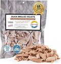 Fresh Is Best Duck Breast Fillets – Made from Sliced Whole Duck Breasts – Raw Freeze Dried Cat Treats in Resealable Zipper Bag – High-Protein for Dogs & Cats – Made in the USA