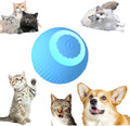 2025 Smart Automatic Interactive Cats Toy, Automatic Moving Bouncing Rolling Ball for Bored Indoor Adult Cats, Self Rotating, Type-C Rechargeable (Blue)