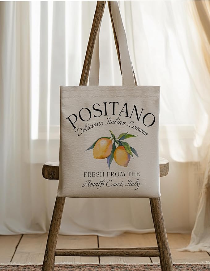 Gifts for Women, Canvas Tote Shopping Reusable Grocery Gift Bags
