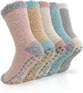 TEHOOK Warm & Cozy Gifts for Women, Fluffy Fuzzy Plush Sleeping Slipper Socks - Soft Warm Fabric