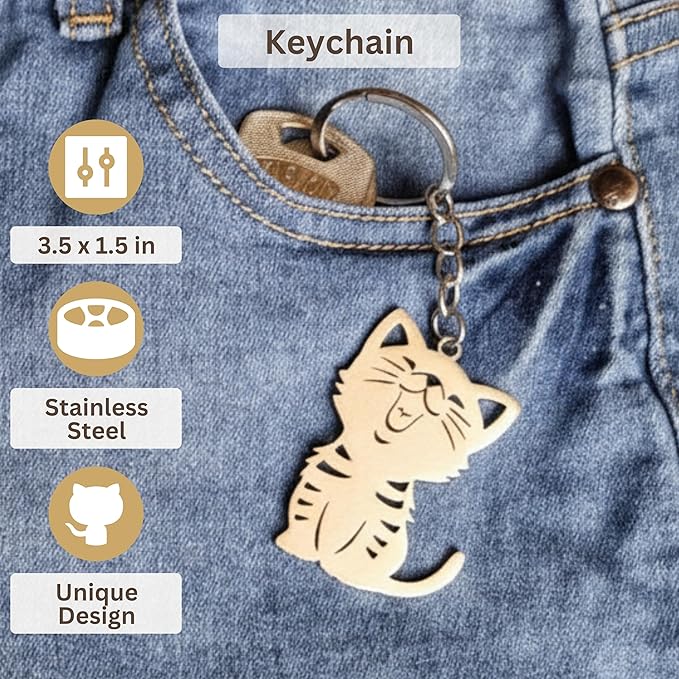 Luxury Cat Gifts for Cat Lovers, 8pc Feline Set with Premium Blanket & Shatterproof Steel Tumbler, Feline Mom Gifts Box, Cats Themed Gifts for Women, Cats Lady Gift for Birthday & Mother's Day