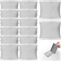50 Pcs Activated Carbon Odor Eliminator Replacement for Hooded Cat Litter Box, Odor Remover Refills, Coconut Shell Charcoal Bags for Pet Odor Control