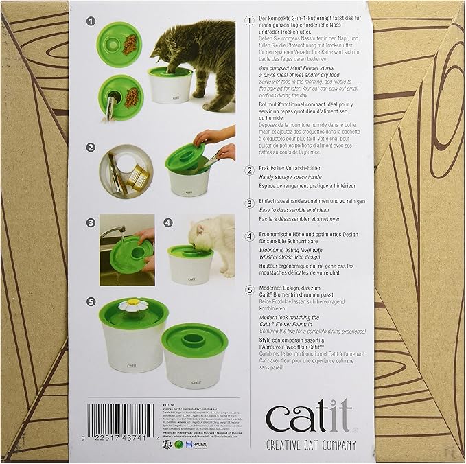 Catit Senses 2.0 Multi Feeder, Interactive Cat Toys (Pack of 2)