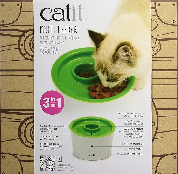Catit Senses 2.0 Multi Feeder, Interactive Cat Toys (Pack of 2)