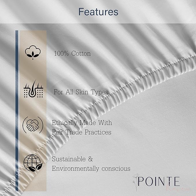 Pointehaven 180 GSM Velvet Feel Luxury 100% Cotton Printed Flannel Sheet Set, Cal King, Cats - Warm & Cozy - Pre-Shrunk -Deep Pockets - Elastic All Around-Comfy Double Brushed -