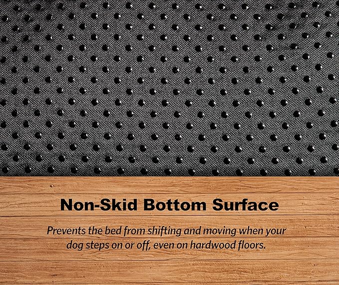 MidWest Homes for Pets XXS QuietTime Deluxe Gray Ombre Swirl Plush Pet Bed, Machine Washable, Non-Skid Bottom, Soft Crate Mat for 18-inch Crates